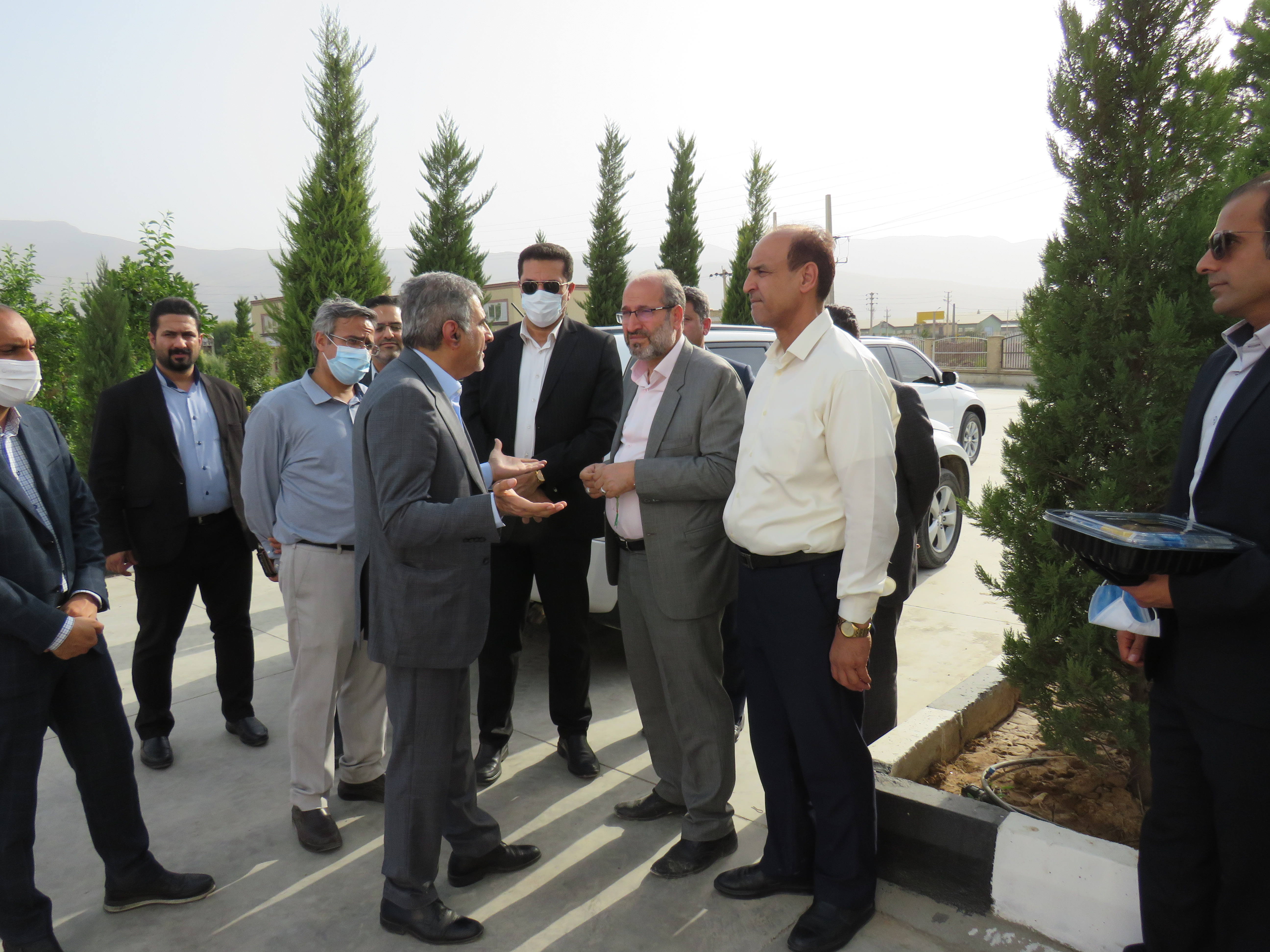 بازدید معاون محترم پارلمانی وزیر نیرو  و نماینده محترم شهرستان سروستان و کواراز شرکت سرو نیرو شیراز